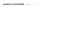 Desktop Screenshot of marthaclippinger.com